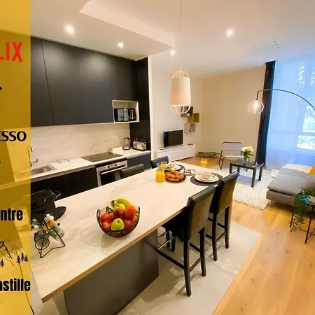 Le Huppe, Hypercentre, Proche Bastille, Wifi Illimite & Netflix Apartment Grenoble
